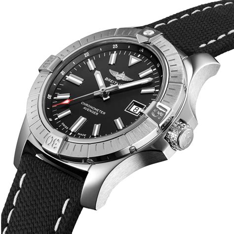 breitling avenger automatic 43 black|breitling avenger 43mm watch.